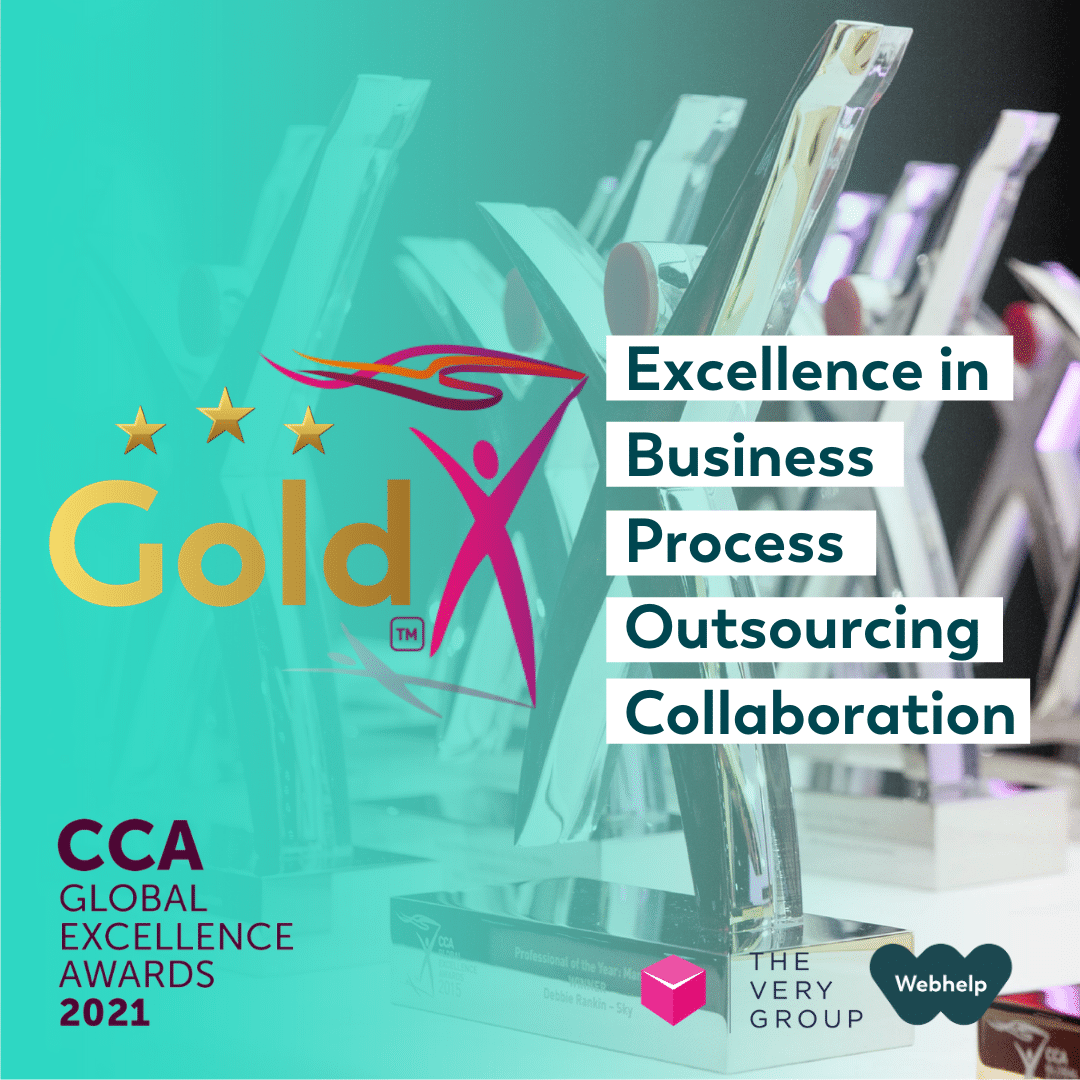 Webhelp win at CCA Excellence Awards