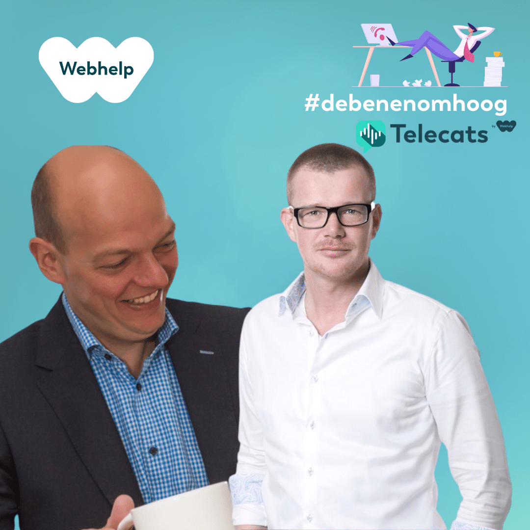 #debenenomhoog met Sander Spiegelenberg en Sander Hesselink van Telecats