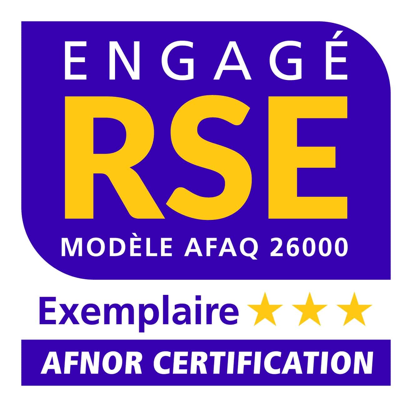Engagé RSE - Afnor Certification
