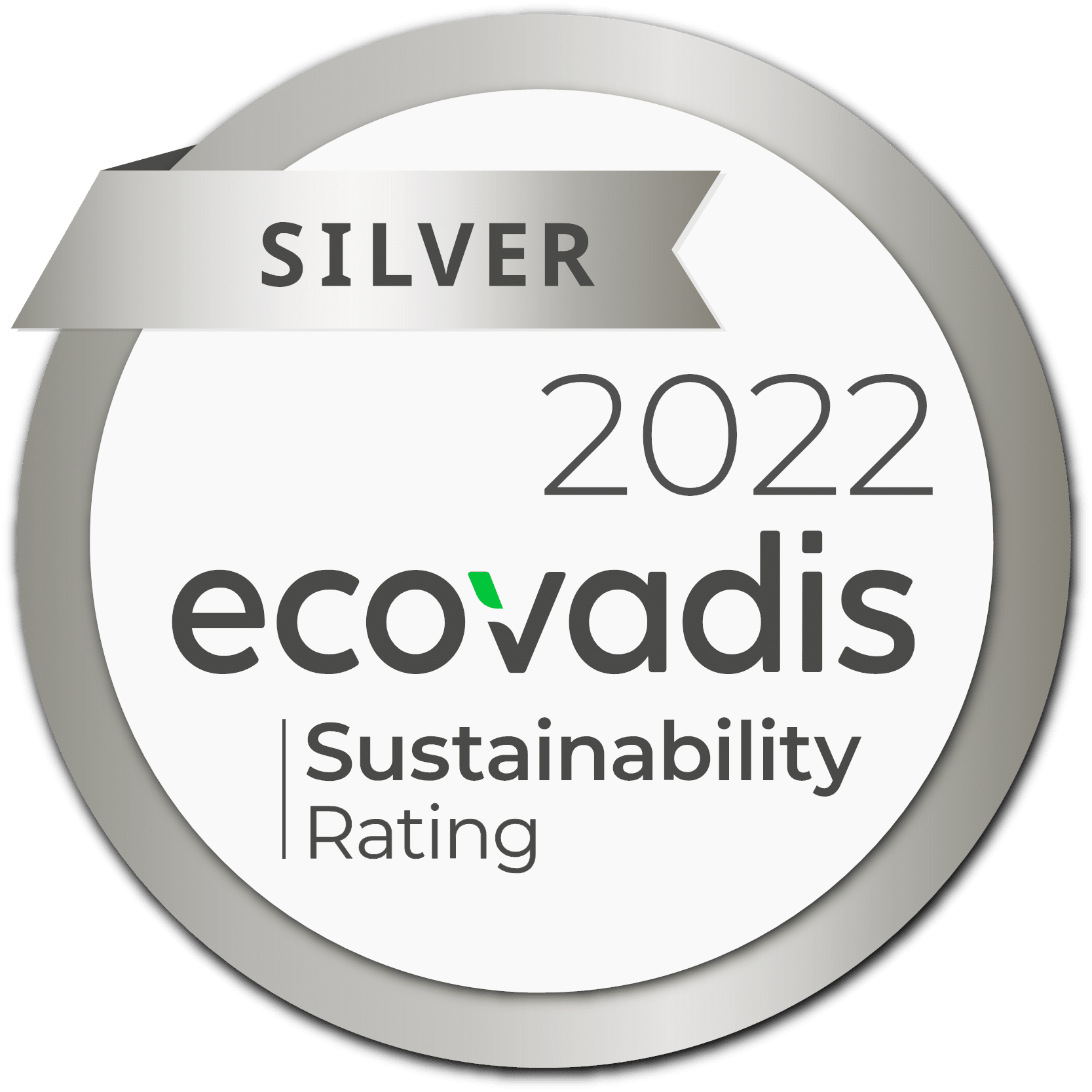 Silver ecovadis 2022