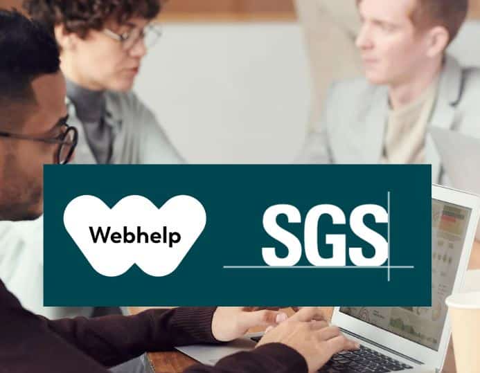 [Communiqué de presse] Webhelp s’associe à SGS pour protéger la santé et le bien-être de ses modérateurs