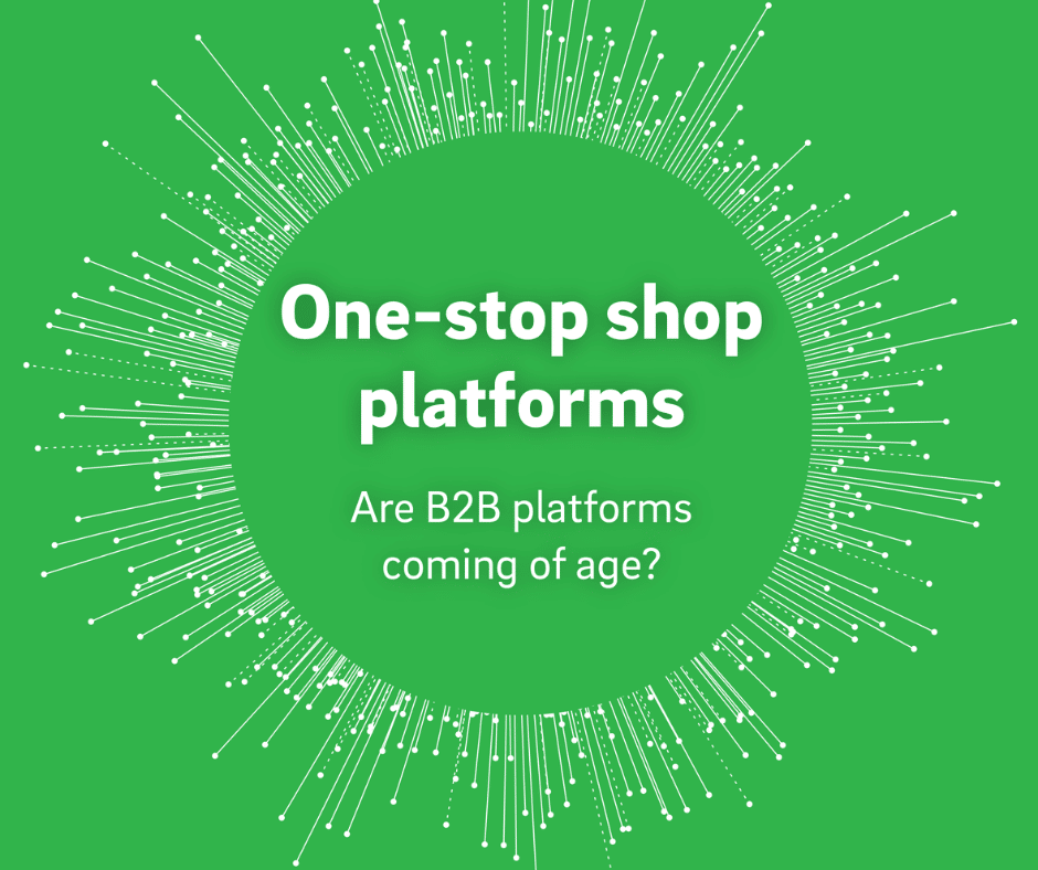 [Whitepaper] One-stop shop platforms: are B2B marketplaces coming of age?